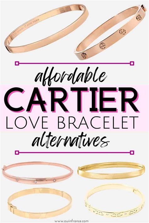 cartier love bracelet dupe uk|alternatives to cartier love bracelet.